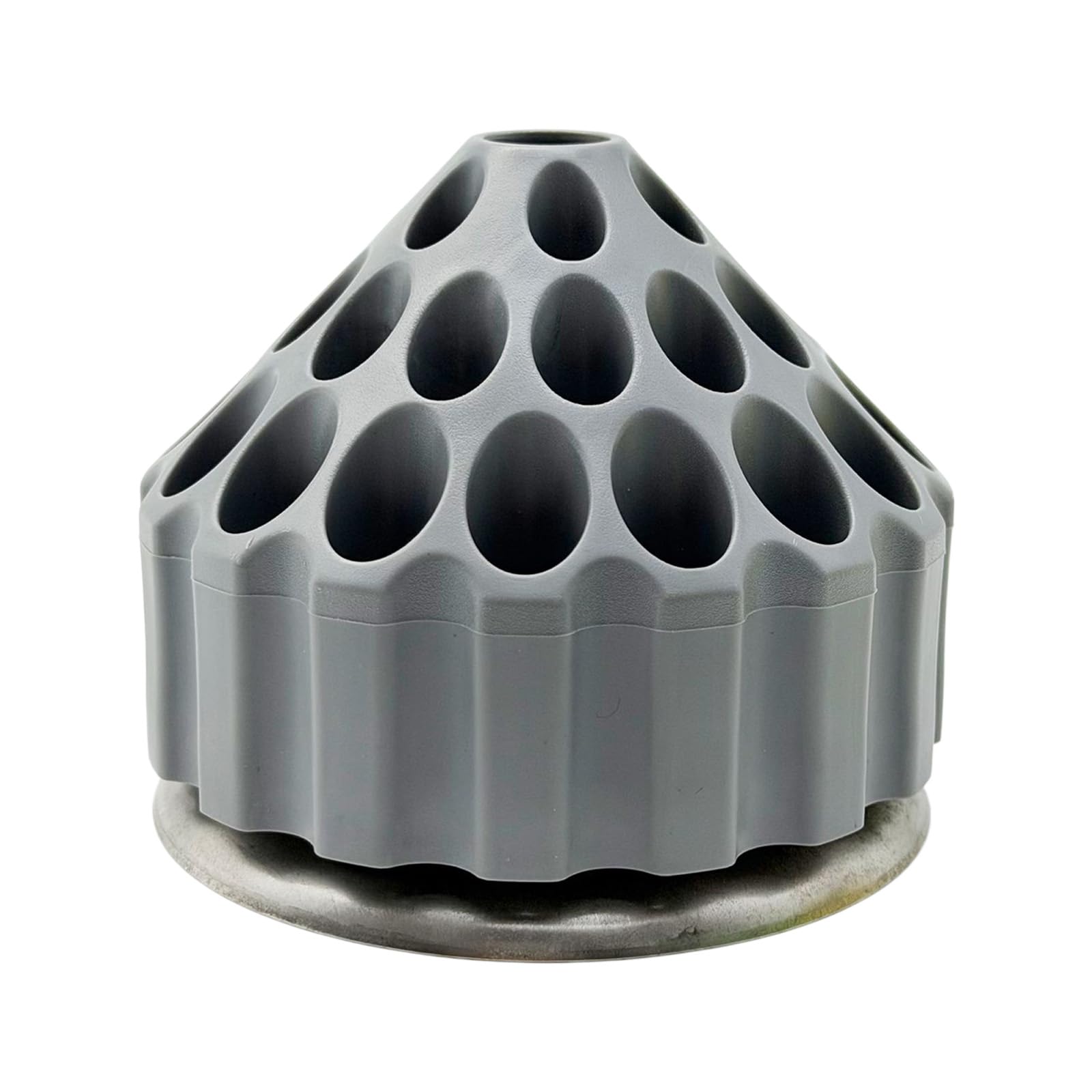 Multiple Compartment Rotating Drill Bit Case Organizers with Layered Storage for Toolshops Efficiency Rotating Bur Holder