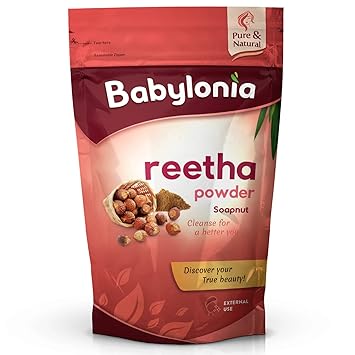 Babylonia Reetha | Soapnut Powder for Hair Growth - 100g