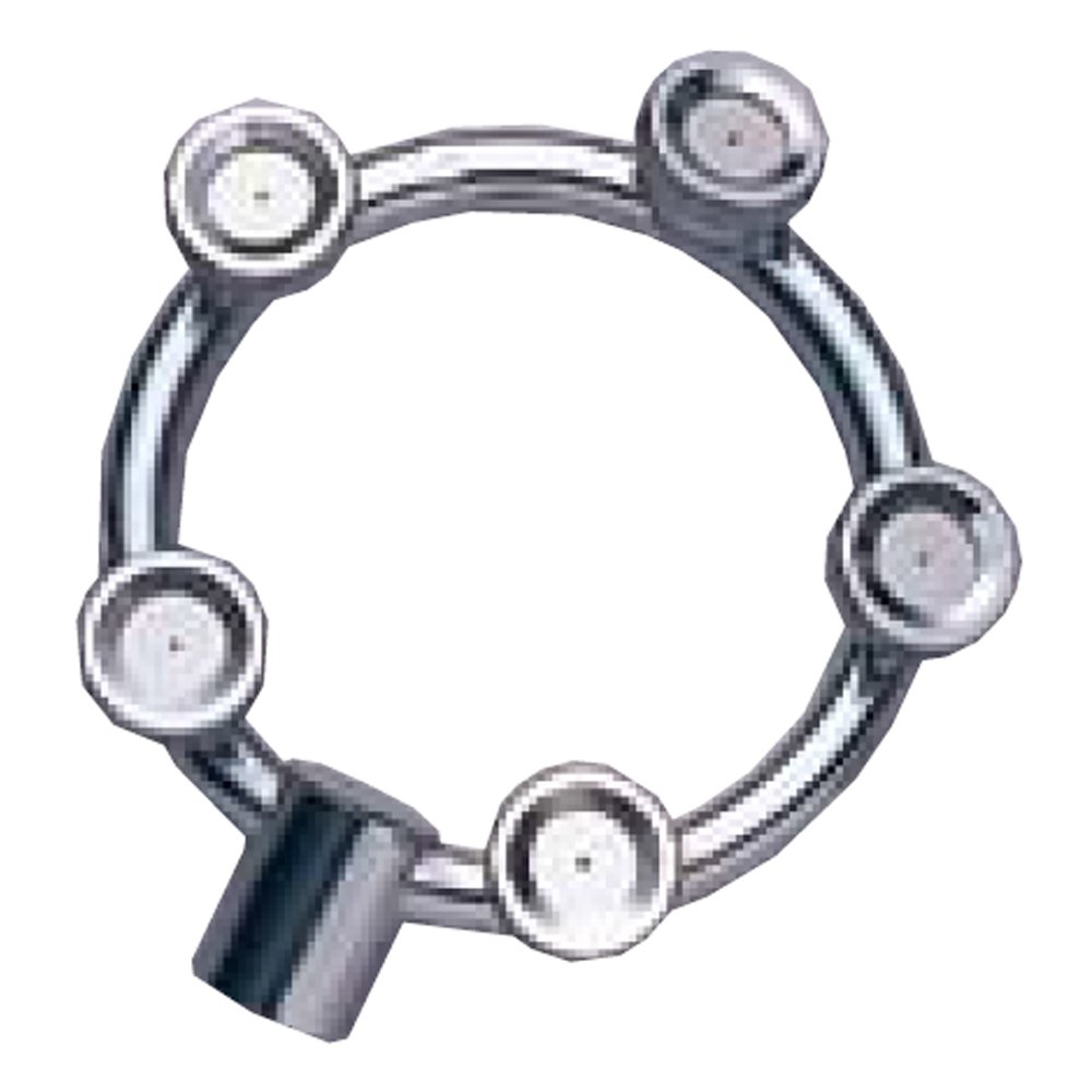 Amazon | 工進(KOSHIN) 多頭噴霧ノズル 丸型噴口 丸五頭口 (換板式