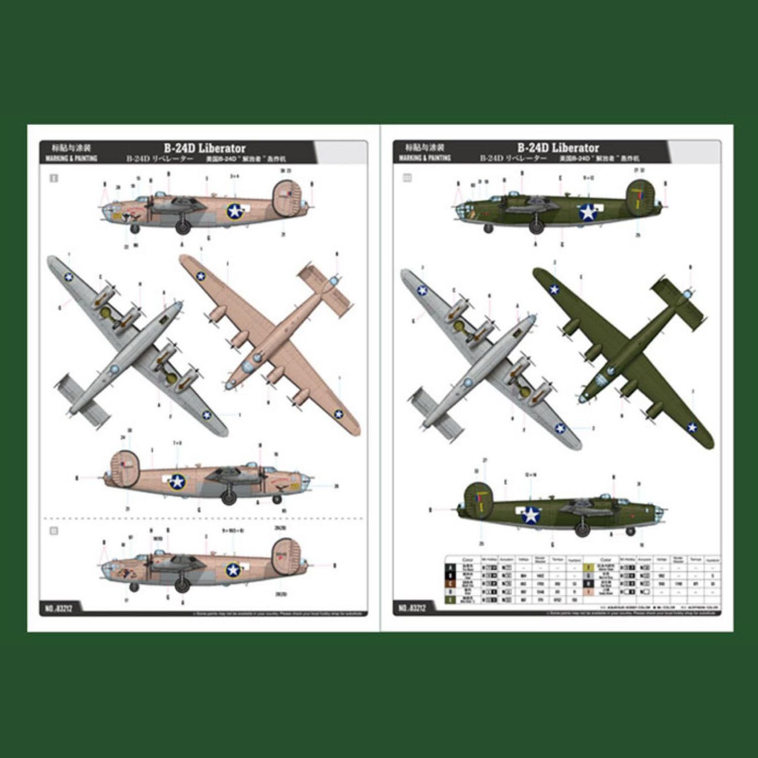 1/32 B-24Dリベレーター 「エアクラフトシリーズ」 [83212] Amazon.com: wheelfun US in Stock, Hobbyboss 83212 1/32 Us B-24D