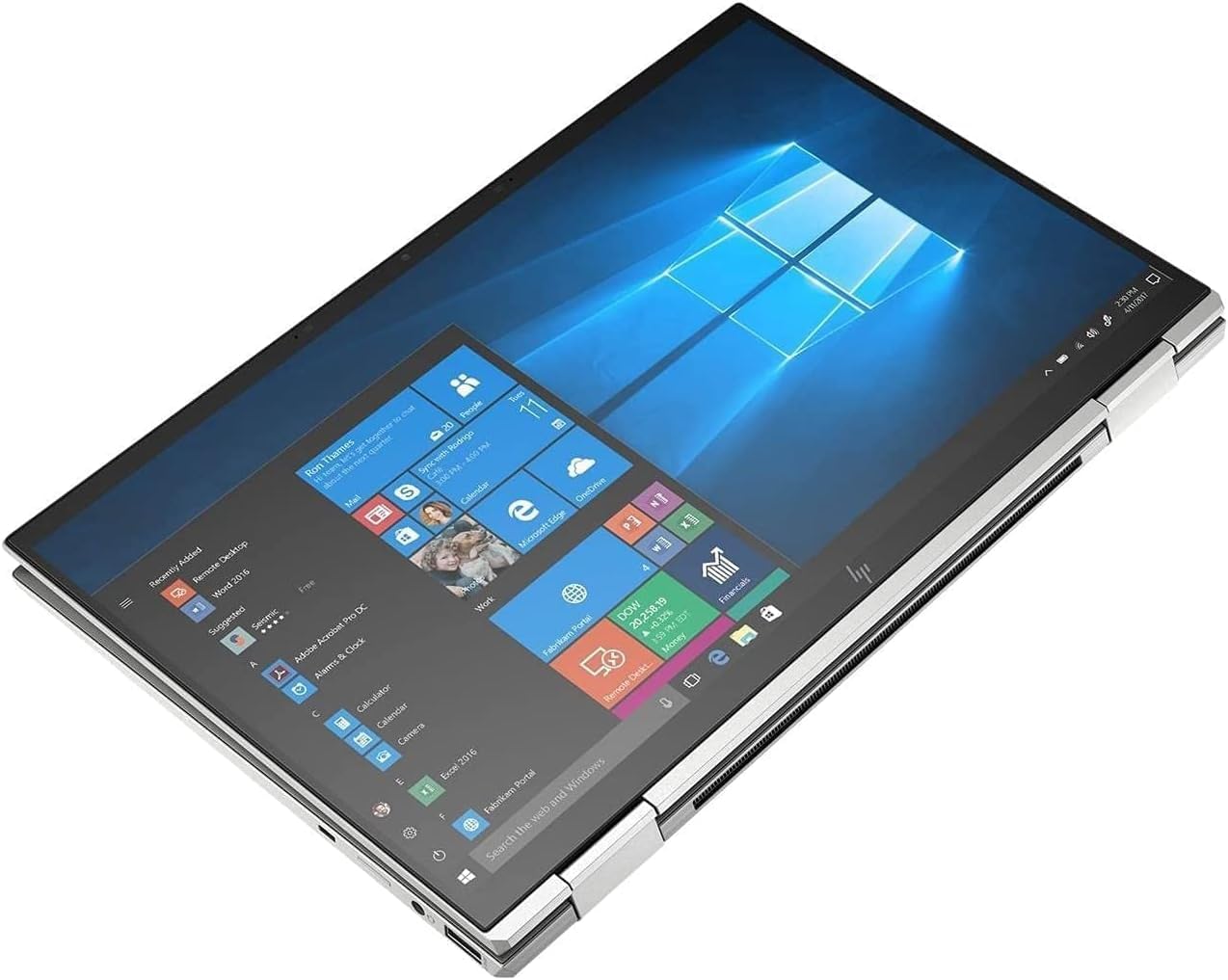 HP EliteBook X360 1030 G7 Ordinateur portable tactile 2 en 1 13,3" FHD Intel Core i5-10310U RAM 16 Go SSD 512 Go Windows 11 Pro Reconditionné