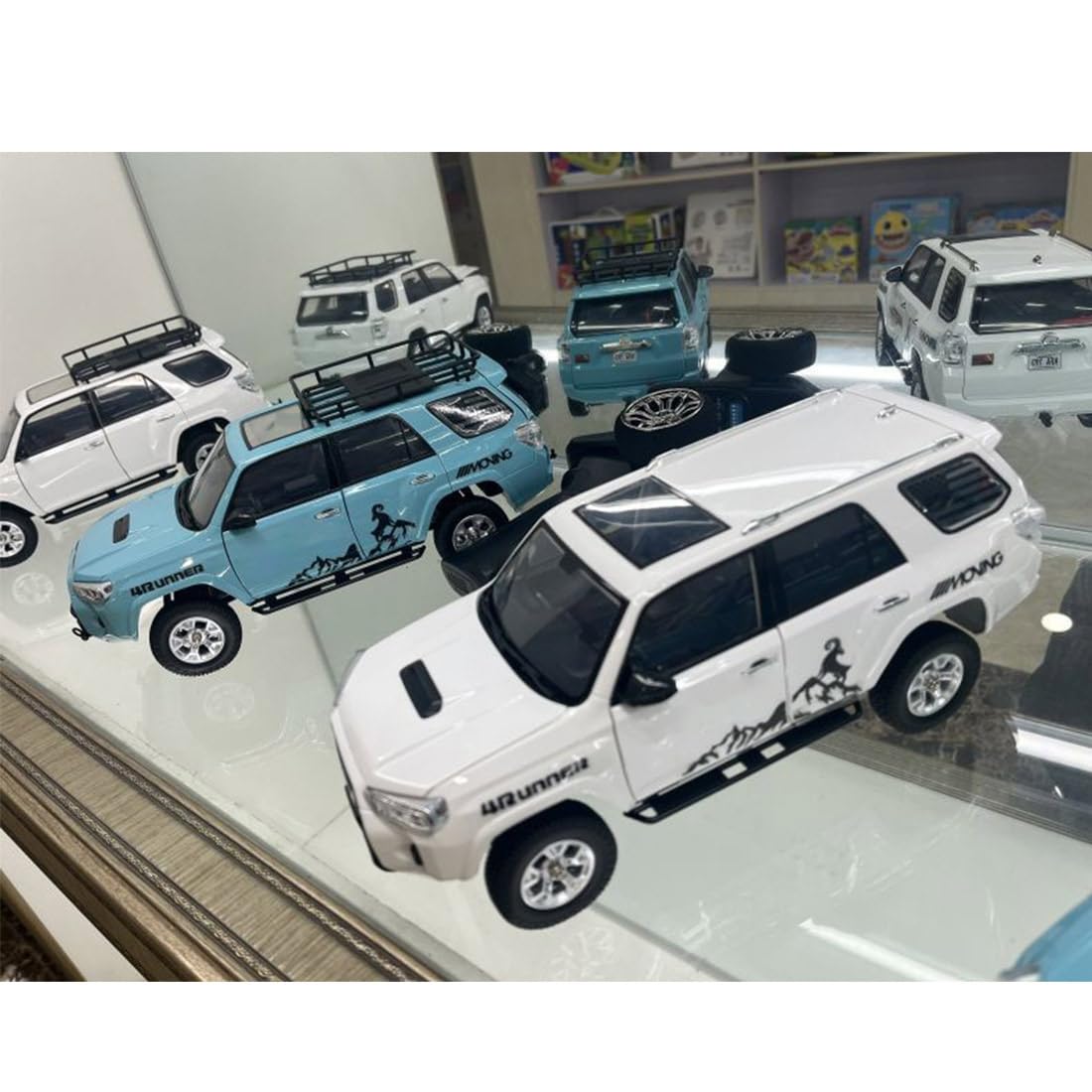 ホワイト 4Runner ラジコンカー リモコン ホワイト 4Runner ラジコン