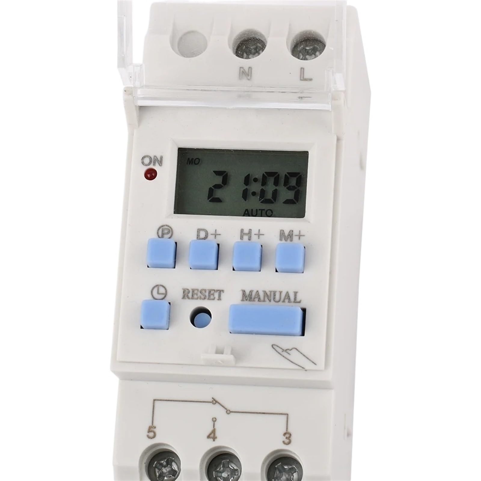 Programmateur électronique AHC30B rail Din 12V pour réduire la consommation électrique