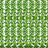 * Jede Efeu hängt ca. 2,1m lang, 80 Stück Blätter Durchmesser ca. 4-5cm. kommt mit 12 künstlichen Efeu-Reben, Kunststoff-Ranken-Seidenblättern.100% nagelneu. Sieht aus wie echte Pflanzen.