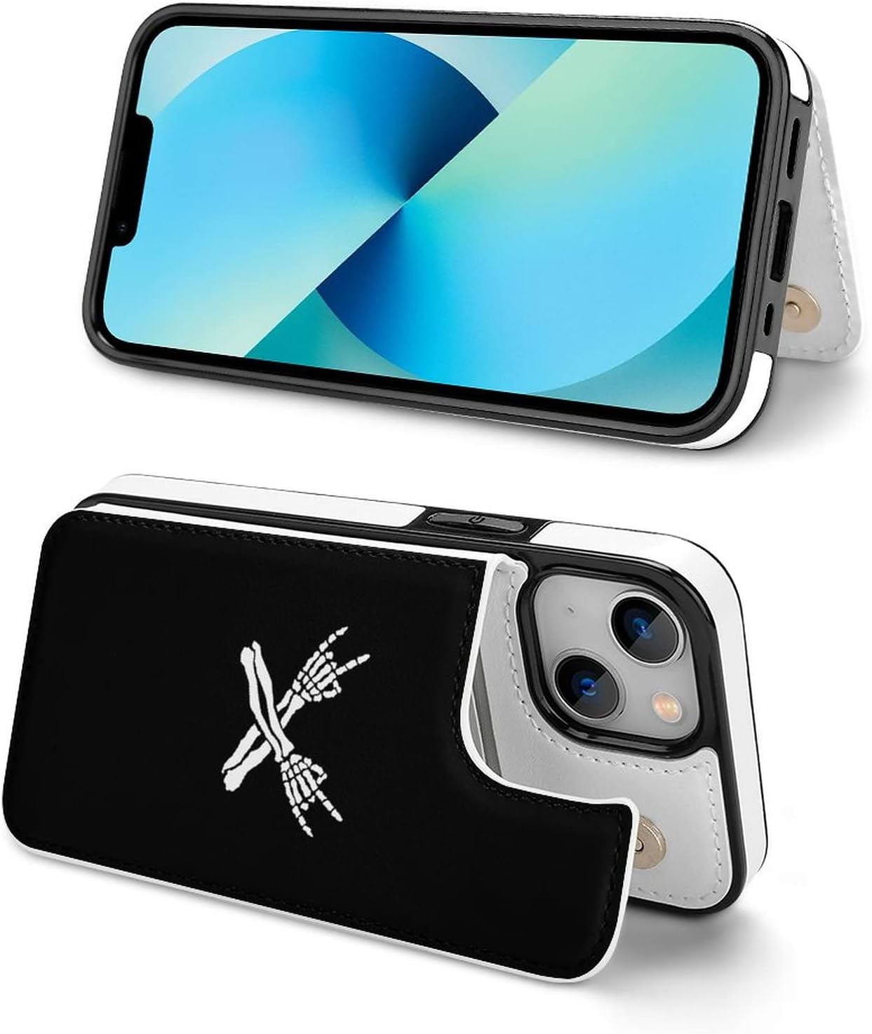 Amazon Co Jp Hxtrkui マキシマムザホルモン クロム クレインiphone13 ケース 背面多機能スマホケース スマホカバー 携帯カバー 滑り防止 軽量 全面保護 耐衝撃 ワイヤレス充電対応 指紋防止 薄型 ケース Iphone13 Mini 家電 カメラ