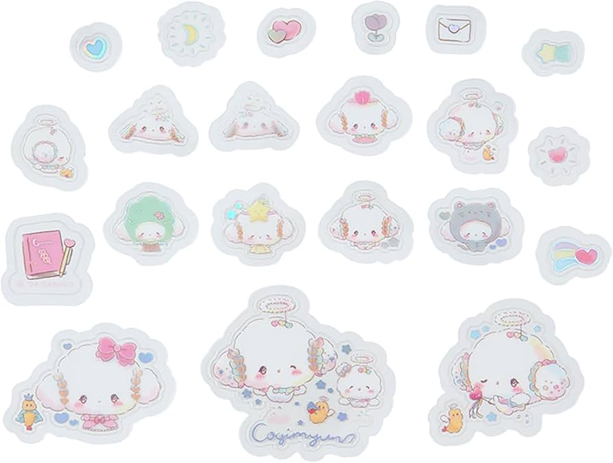 Amazon.co.jp: サンリオ(SANRIO) シールセット(天使のおゆうぎ会) こ