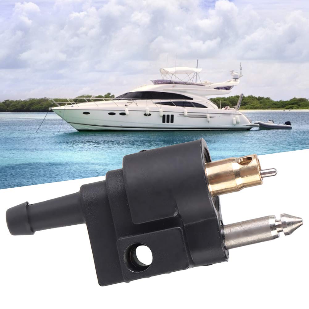 Generic 1/4 inch Male Fuel Connector, Male Fuel Pipe Connector, Nice Accessories for Outboard Motor