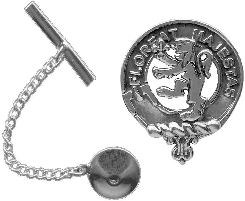 Brown Scottish Clan Crest Tie Tack/Lapel Pin