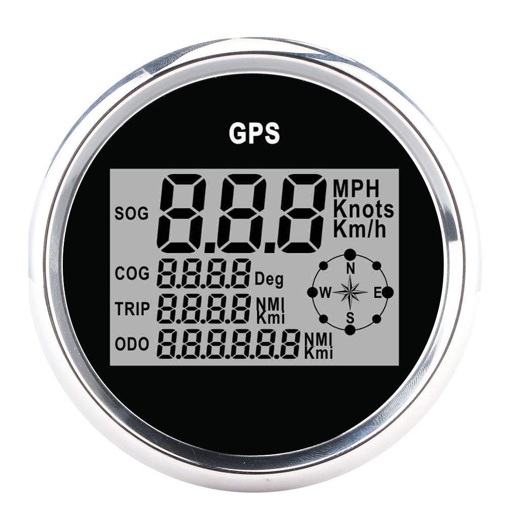Compteur de Vitesse GPS 85 Mm avec Conception étanche