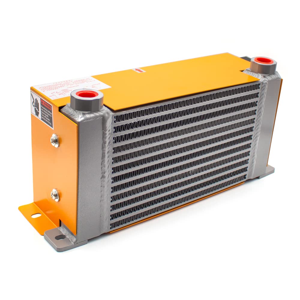 AH0608TL-CA Radiatore Idraulico Dell'aria Raffreddata ad Aria Radiatore Dell'olio AF Serie Piastra-aletta Alluminio Olio Idraulico Raffreddatori(AC 220V)