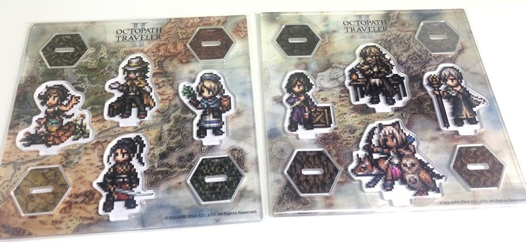 オクトパストラベラー2 アクリルスタンドセット Amazon.co.jp: オクトパストラベラーII アクリルスタンドセット