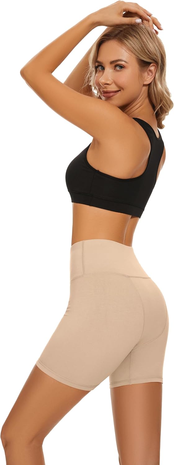 Overnight Period Shorts Heavy Flow Leakproof High Waisted Menstrual Sleep Boyshorts - Image 2