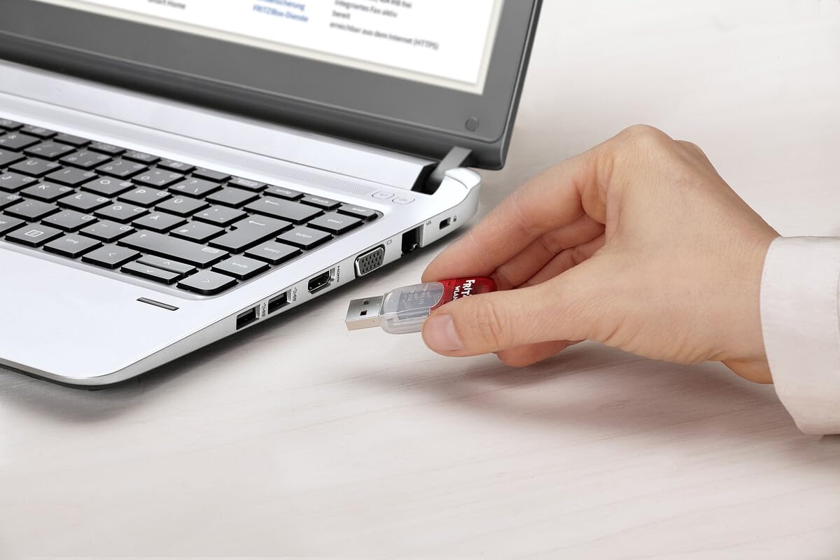 AVM WLAN Stick AC 430 Edition International 583 Mbit/s - Cartes réseau (Sans fil, USB, WLAN, Wi-Fi 5 (802.11ac), 583 Mbit/s, Transparent)