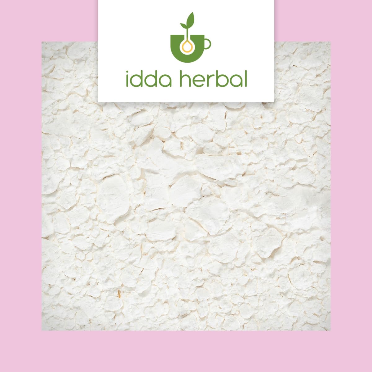 IDDA Herbal Harina de Tapioca Orgánica 1kg, Almidón de Tapioca Orgánico Molido, Harina sin Gluten
