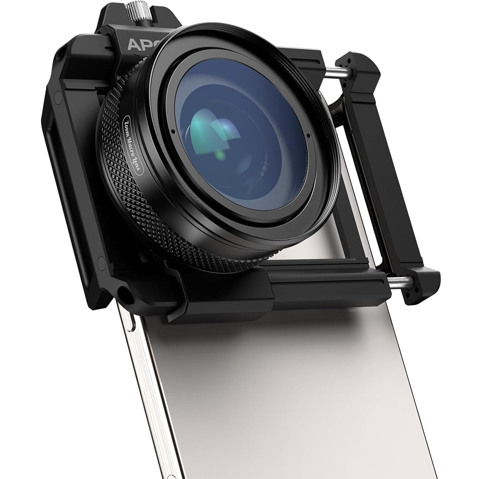 10X-20X Makroobjektiv,mit universellem Handy-Clip, Smartphone-Macro Lens, HD Zoom Handy Objektiv Geeignet für die meisten Smartphones (Schwarz-Z)