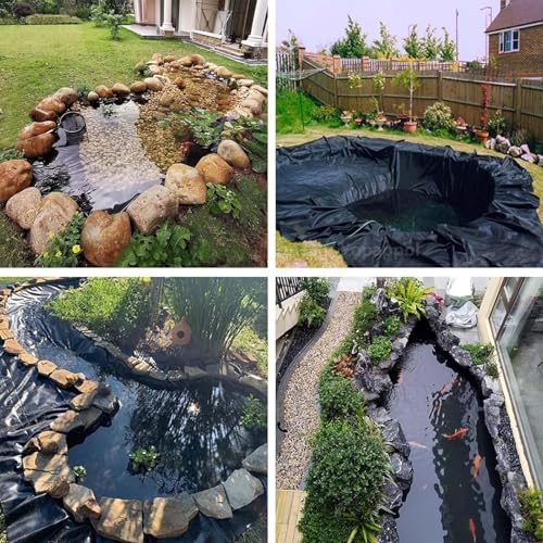 Revêtement pour Bassin de Jardin 5x6m Membrane Flexible de Qualité - 8