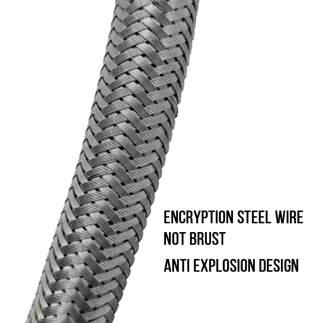 RN S.S. 304 Connection Pipe (With Spanner)