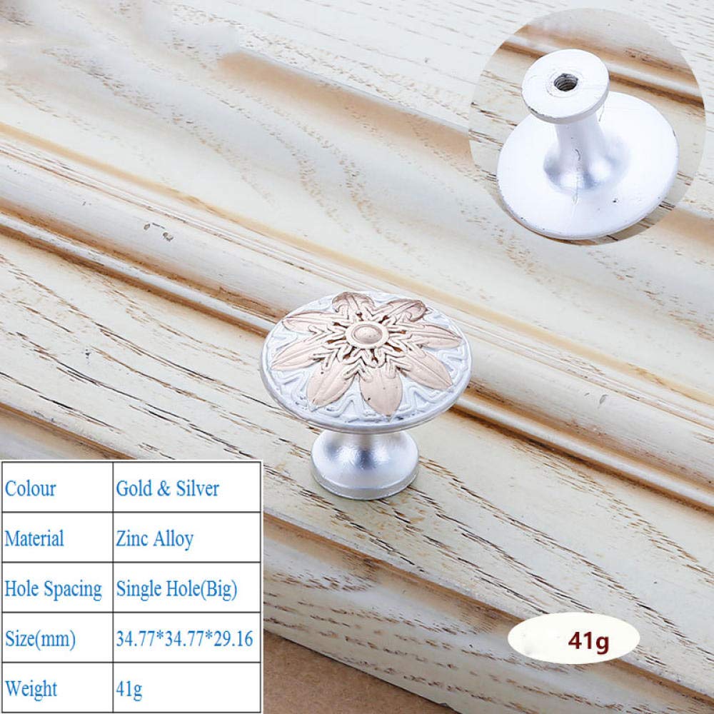 Door Levers Gold and Silver Door Handles Zinc Alloy Cabinet Handle Drawer Knobs Closet Handle Handle Kitchen Furniture Fittings-B