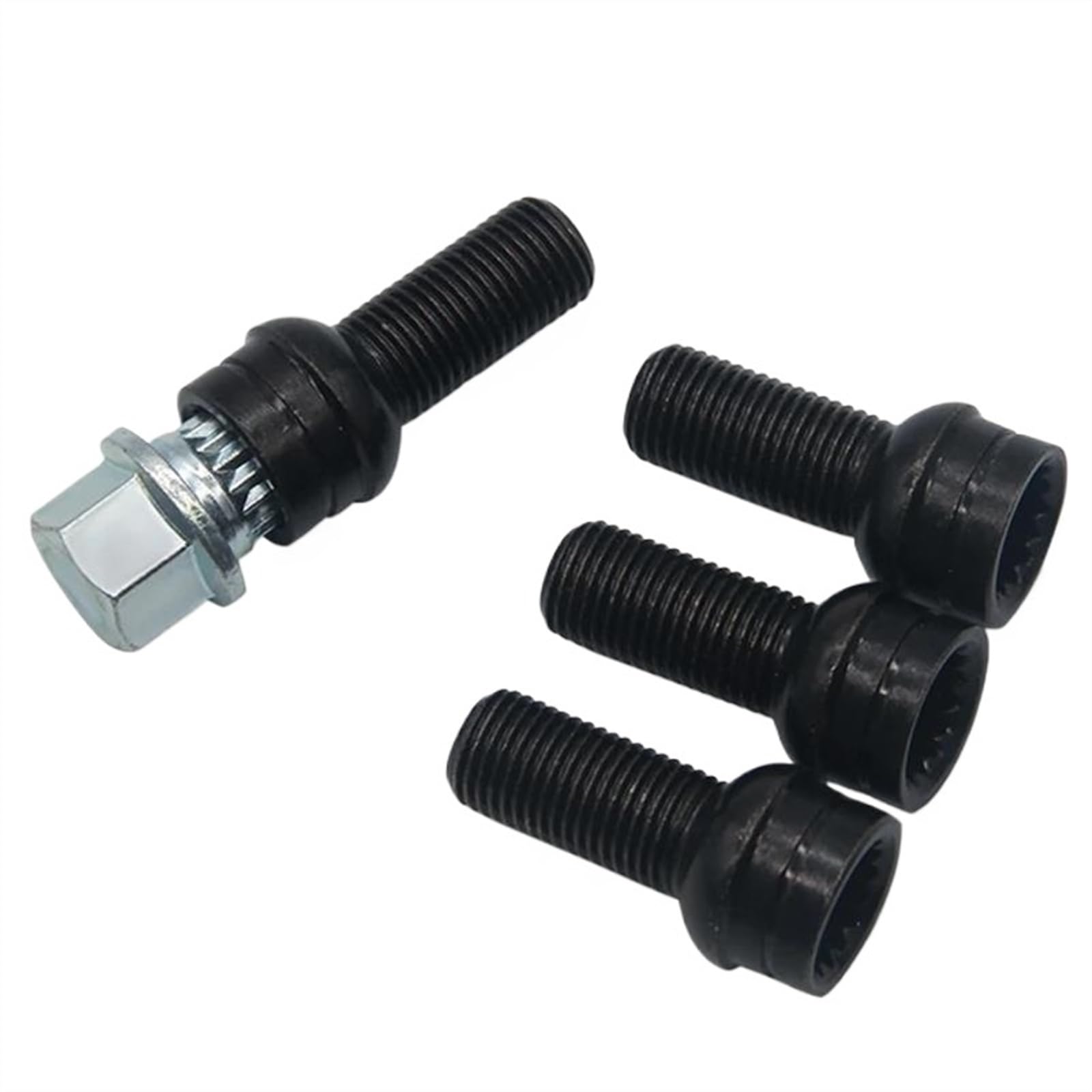Lot de 2 boulons de Roue M14x1.5 mm pour Audi, VW, Seat, Skoda 09801 8D0601139D Lot de 2 boulons de Roue M14x1.5 mm pour Audi, VW, Seat, Skoda 09801 8D0601139D