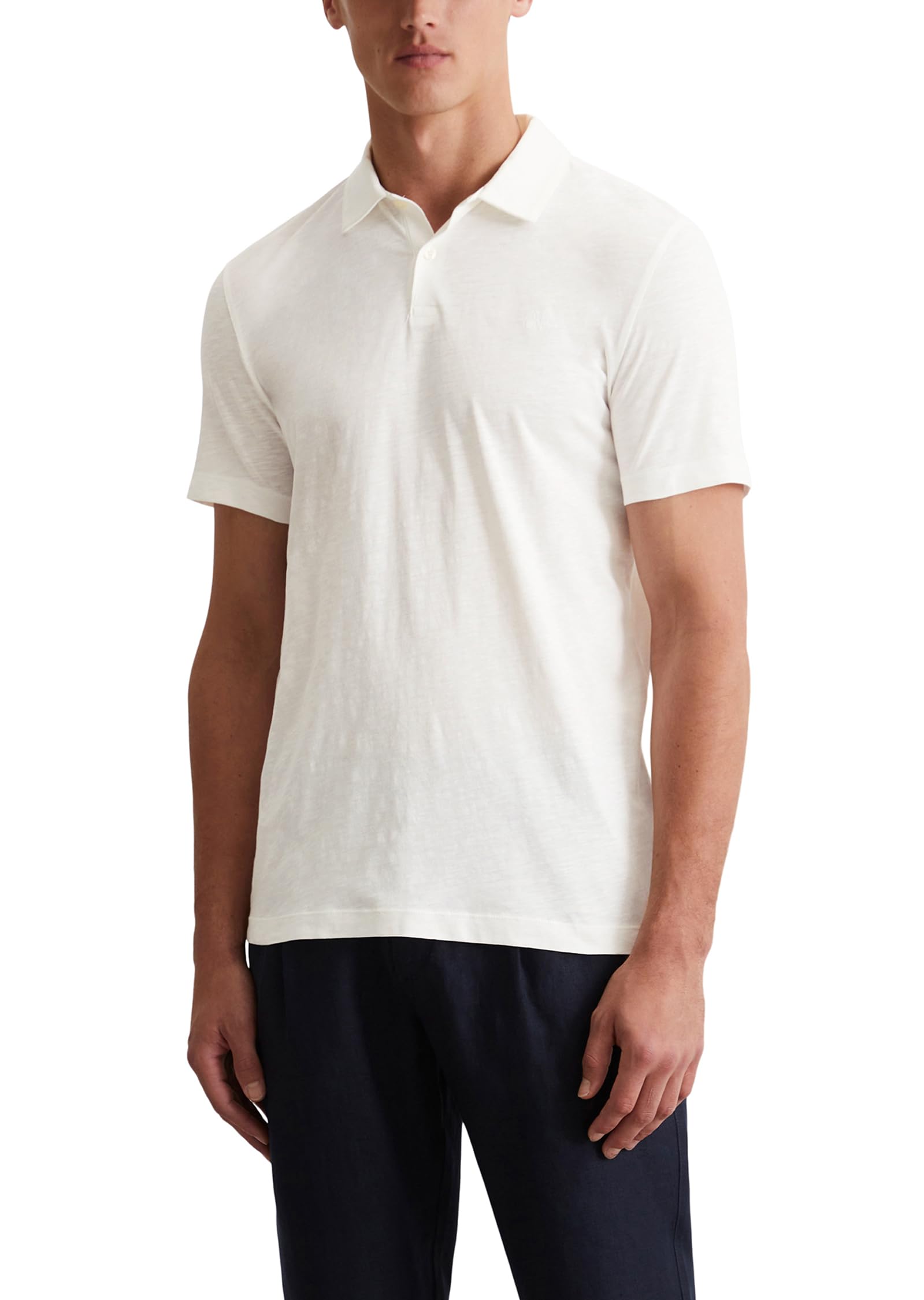 Marc O'Polo Herren Kurzarm-Poloshirt aus Bio-Baumwolle Shaped Fit