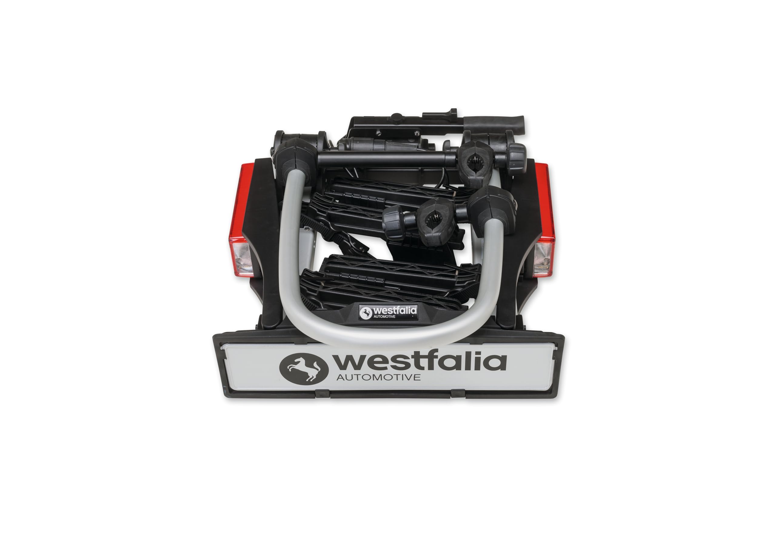 Westfalia Portabicicletas Bikelander Classic para Enganches | para 2 Bicicletas | Apto para Bicicletas Eléctricas | Plegable