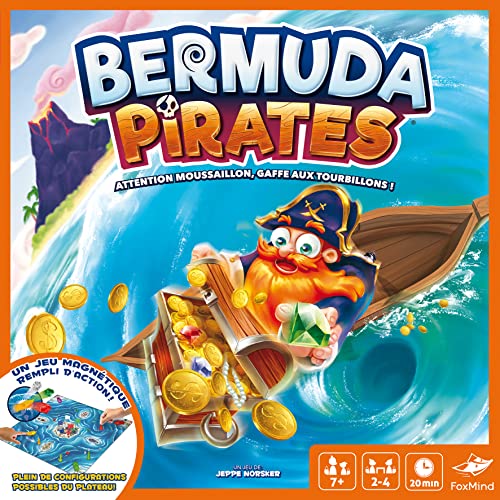 Asmodee France FOXBERMU02FR Pokemon, Foxmind Pirates Bermuda Shorts, 250mm x 50mm x 250mm - Image 2