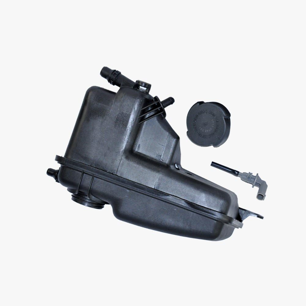 BMW Coolant Reservoir Overflow Expansion Tank + Cap + Sensor Premium 003