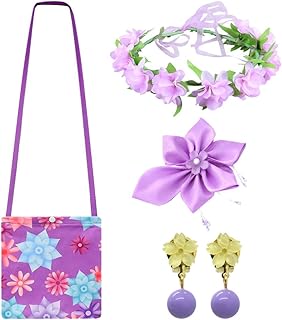 Girls Encanto Costume Isabella Dress up Accessories for Girls Isabella Bag Halloween Christmas Party Favors for Kids
