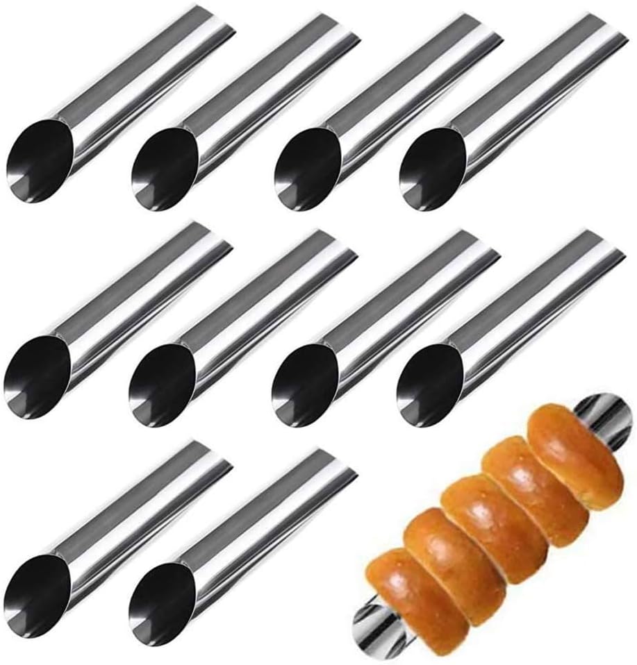 Practical Pastries Form Croissants Bread Making Mold Convenient Cream Horn Moulds Kitchenwares for Cooking Lover