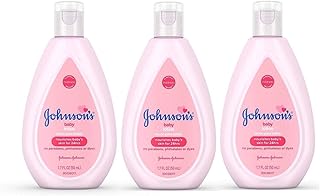 Johnson's Baby Lotion Travel Size 1.7 oz (50ml) - Pack of 3