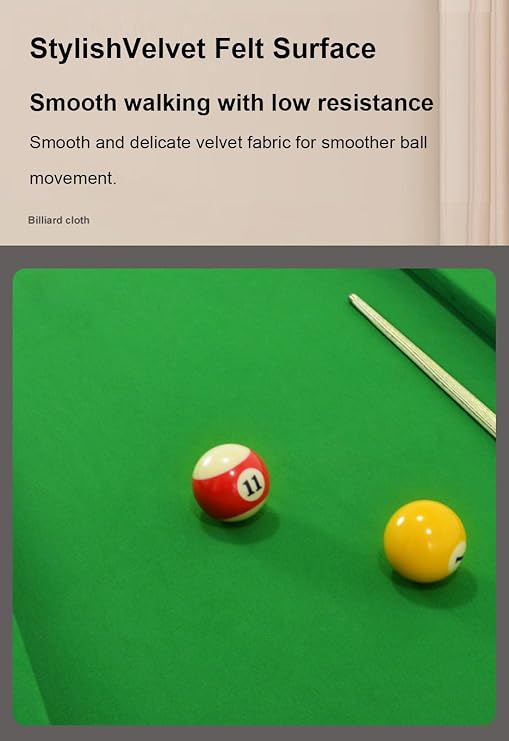 Portable Billiard Pool Table, Miniature Pool Practice Table with Folding Table Legs, for Beginner Recroom Livingroom (Color : Blue1, Size : 2x0.5m/6.56x1.64ft)
