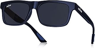 Dervin UV Protection Polarized Rectangular Sunglasses for Men and Women | Shades for Men & Women