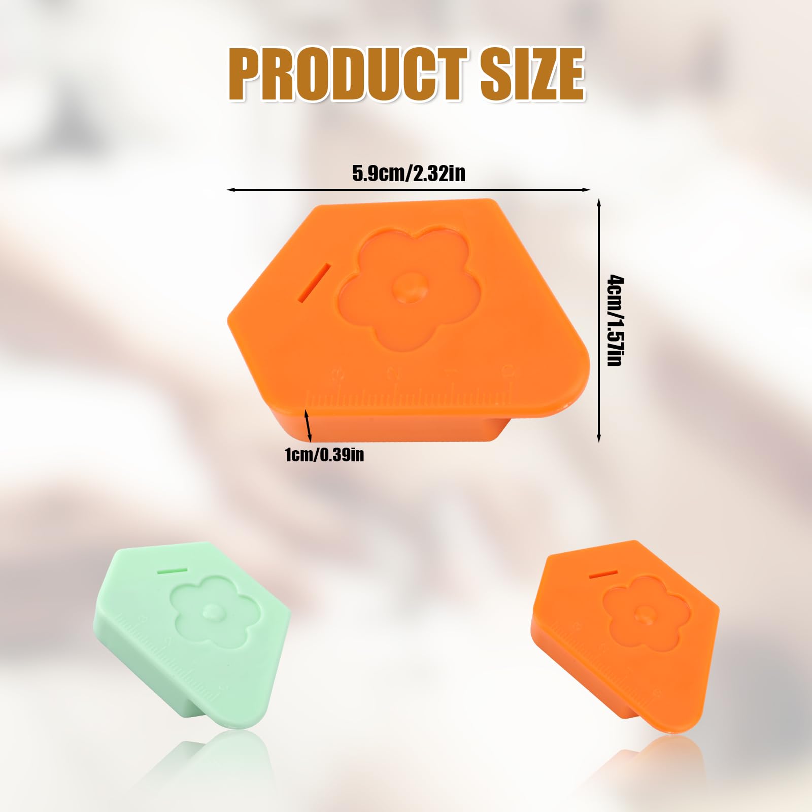 2 Guides Magnétiques Pour Machine à Coudre - Ourlet Polygonal Avec Échelle, Accessoire Couture Précise (Rose Et Vert)