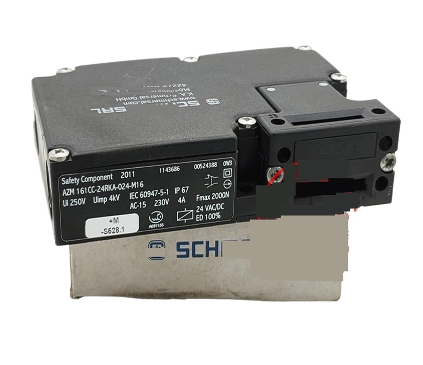Interruptor de seguridad Interruptor de bloqueo electromagnético de seguridad 161CC-24RKA-024-M16