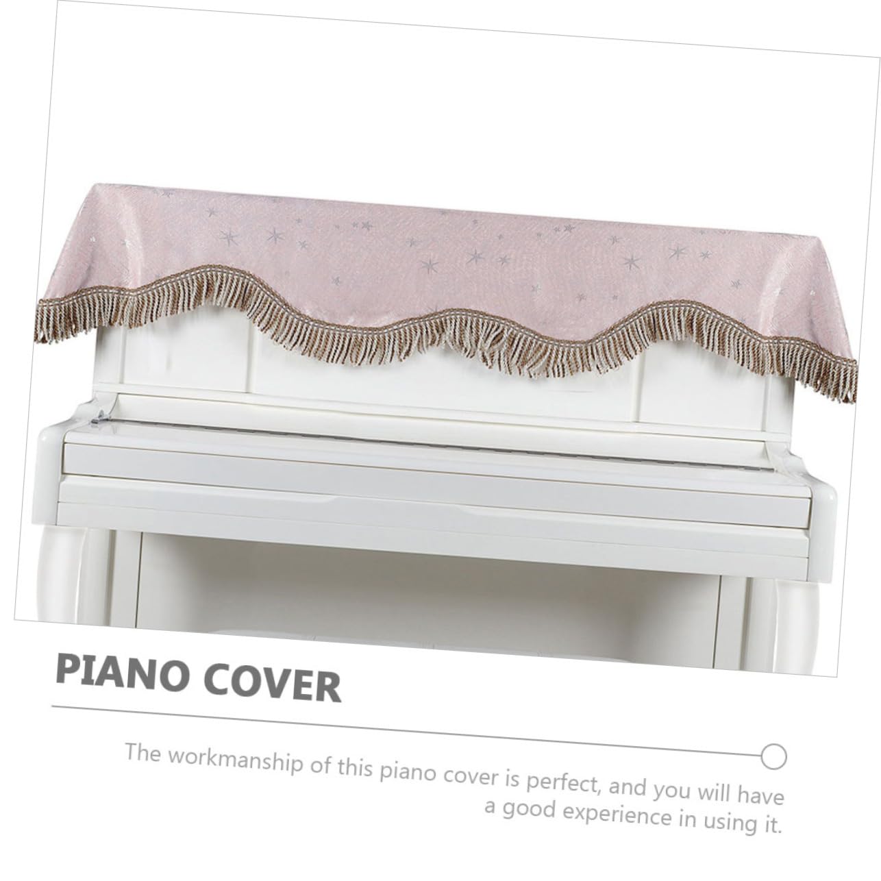 Copertura Protettiva per Pianoforte Elettrico Rosa, Panno