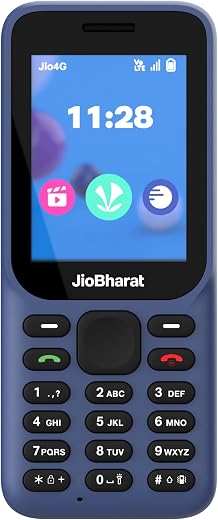 JioBharat B1 4G Keypad Phone with 2000mAh Battery
