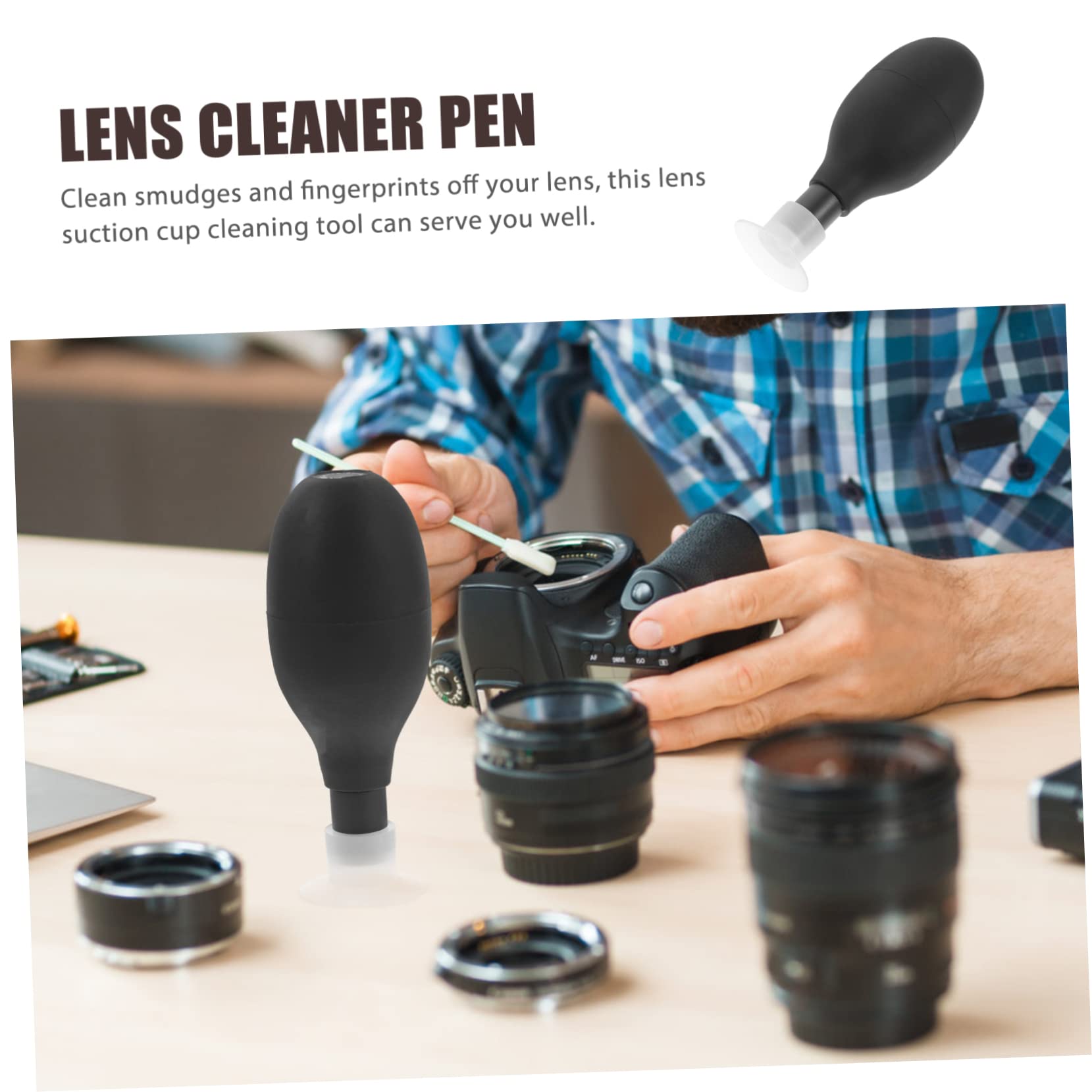 Gadpiparty 5stücke Lens Vakuum Sauger Silikon Reinigungstool Handlicher Linsensauger Zur Effektiven Reinigung Von Kameras Uhren Und Elektronik Praktisches Und Langlebiges Zubehör Für Klare