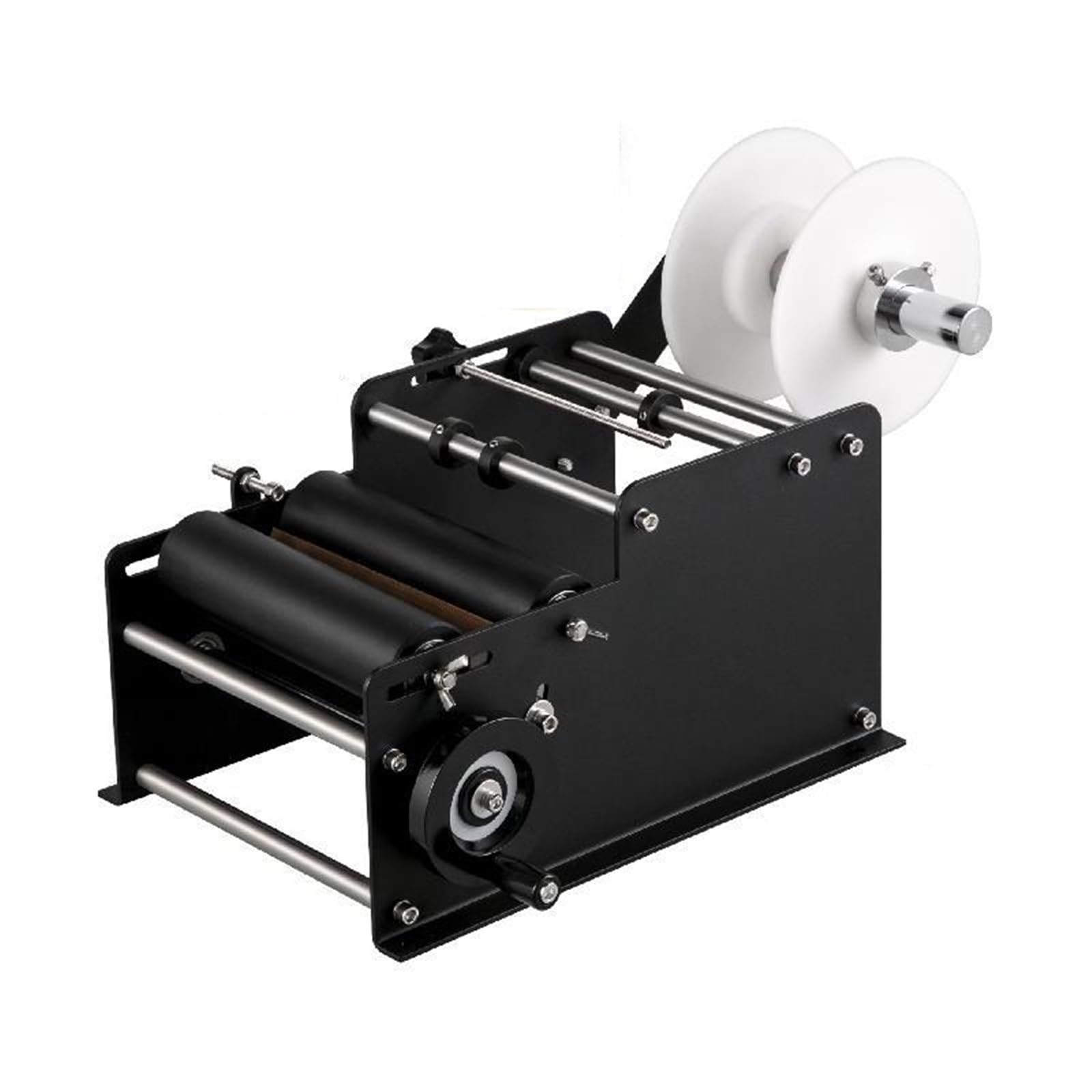 MT - 30 Etichettatrice for bottiglie semiautomatica Applicatore elettrico for stampante adhensive con tondo for plastica vetro metallo Per principianti - Fai da te