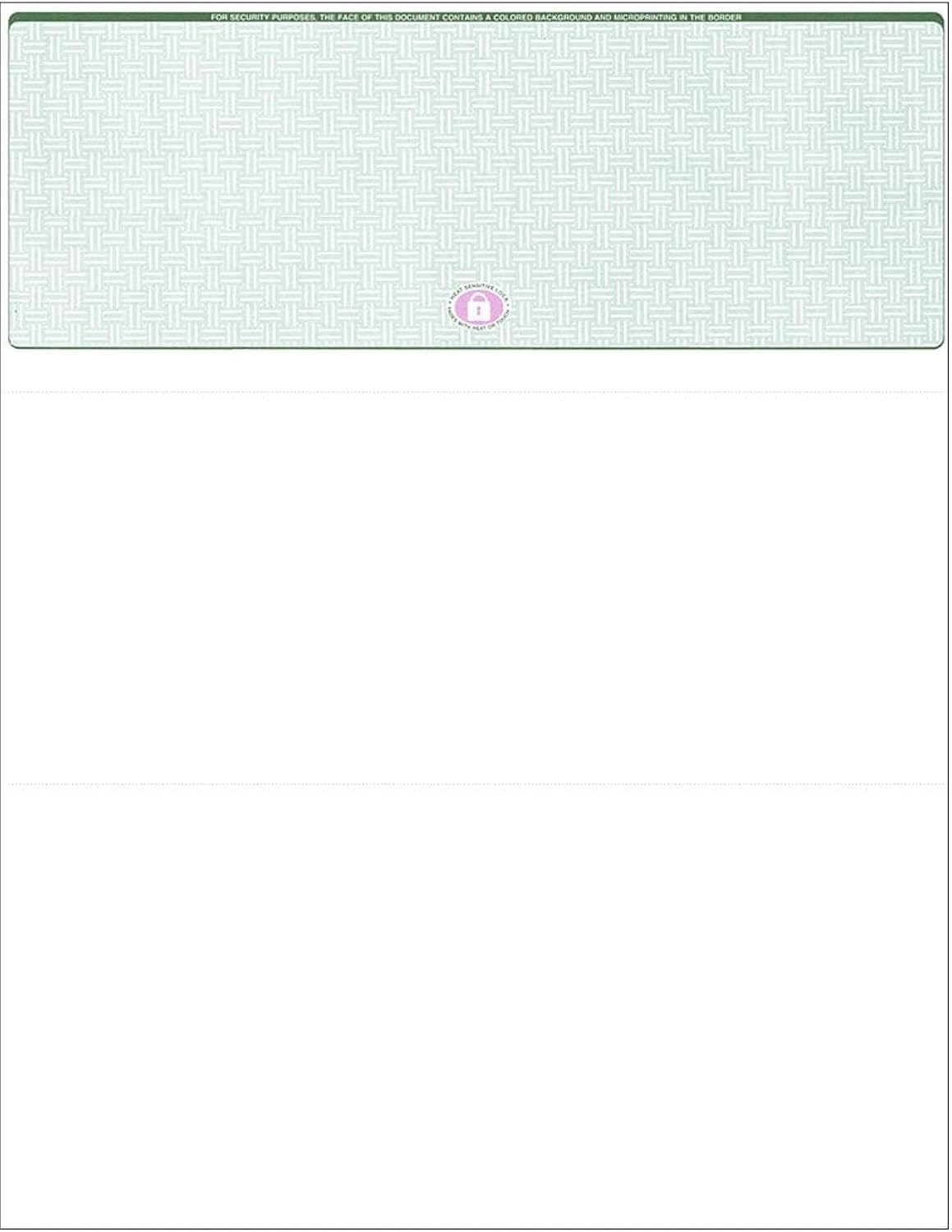 Amazon.com : Business Voucher Check Stock - Computer Laser Checks - 250 ...