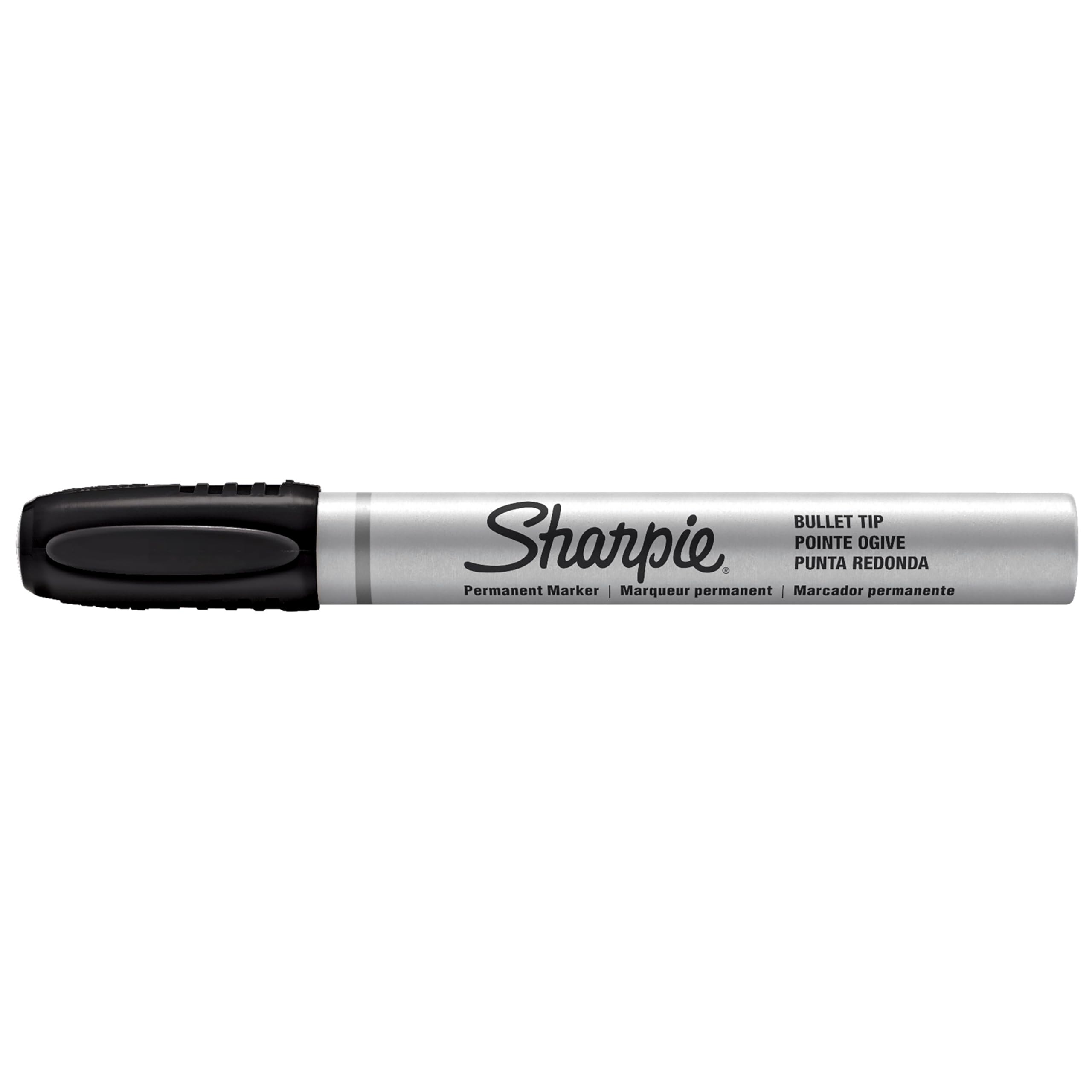 Sharpie Pro Industrial Strength Markery permanentne Bullet Tip, czarny atrament, 12 szt