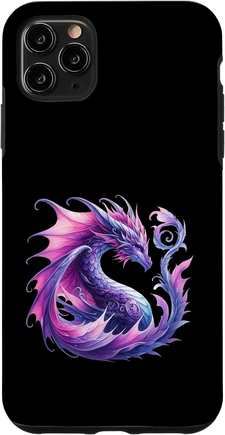 Amazon.com: iPhone 11 Pro Max Dragon Art Dragon Aesthetic Culture ...
