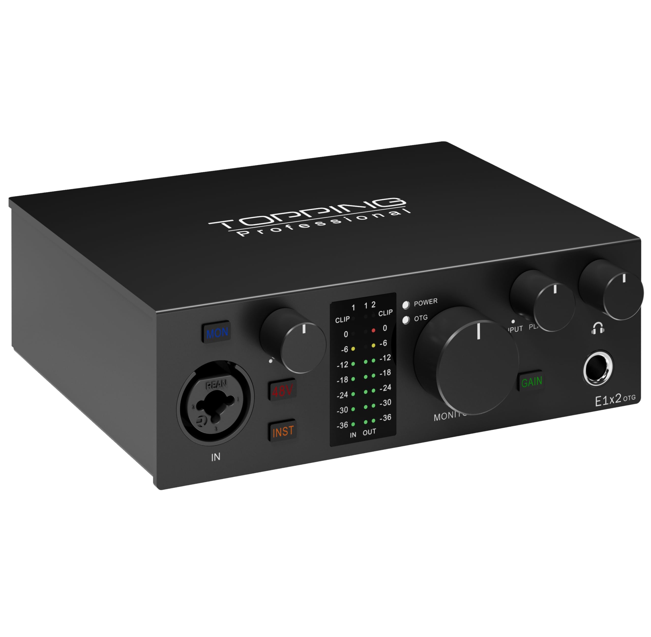 Amplificateur Audio Professionnel Topping E1x2 OTG - Interface USB Haute Résolution