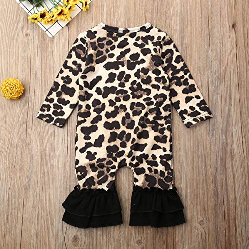 Saneti Toddler Girl Faux Fur Vest Coat Leopard Print Fleece Vest Winter Warm Waistcoat Outerwear Clothes (12-18 Months, Leopard 3) #TOP6
