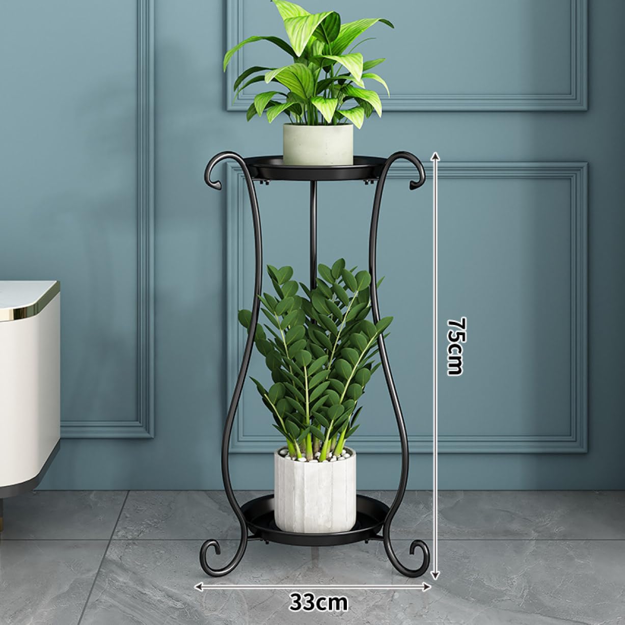Amazon.co.jp: フラワースタンド 高さ65/75cm? 花台 スタンド 