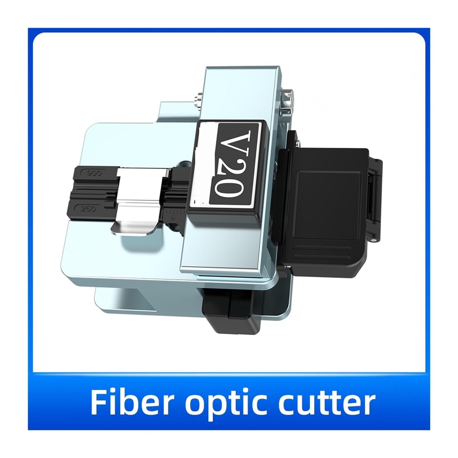 Cuchilla de fibra V20 Cuchilla de corte de cable FTTT Cuchilla de fibra óptica Herramientas de corte Cuchilla de alta precisión Cuchilla de 24 puntas Herramienta de instalación de red(V20 cutter)