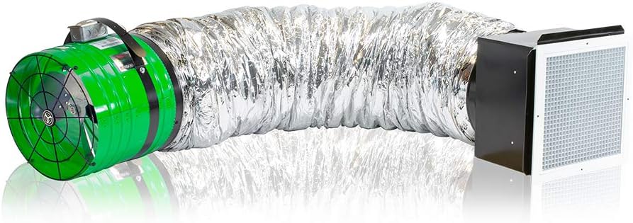 QuietcoolQC ES-1500 Energy Saver Advanced Whole House Fan - 1434 CFM - 65 watts - Covers up to 717 SQFT - 10 Year Warranty - Removable Grille - R5 Insulated Dampers - 20ft Power Cord