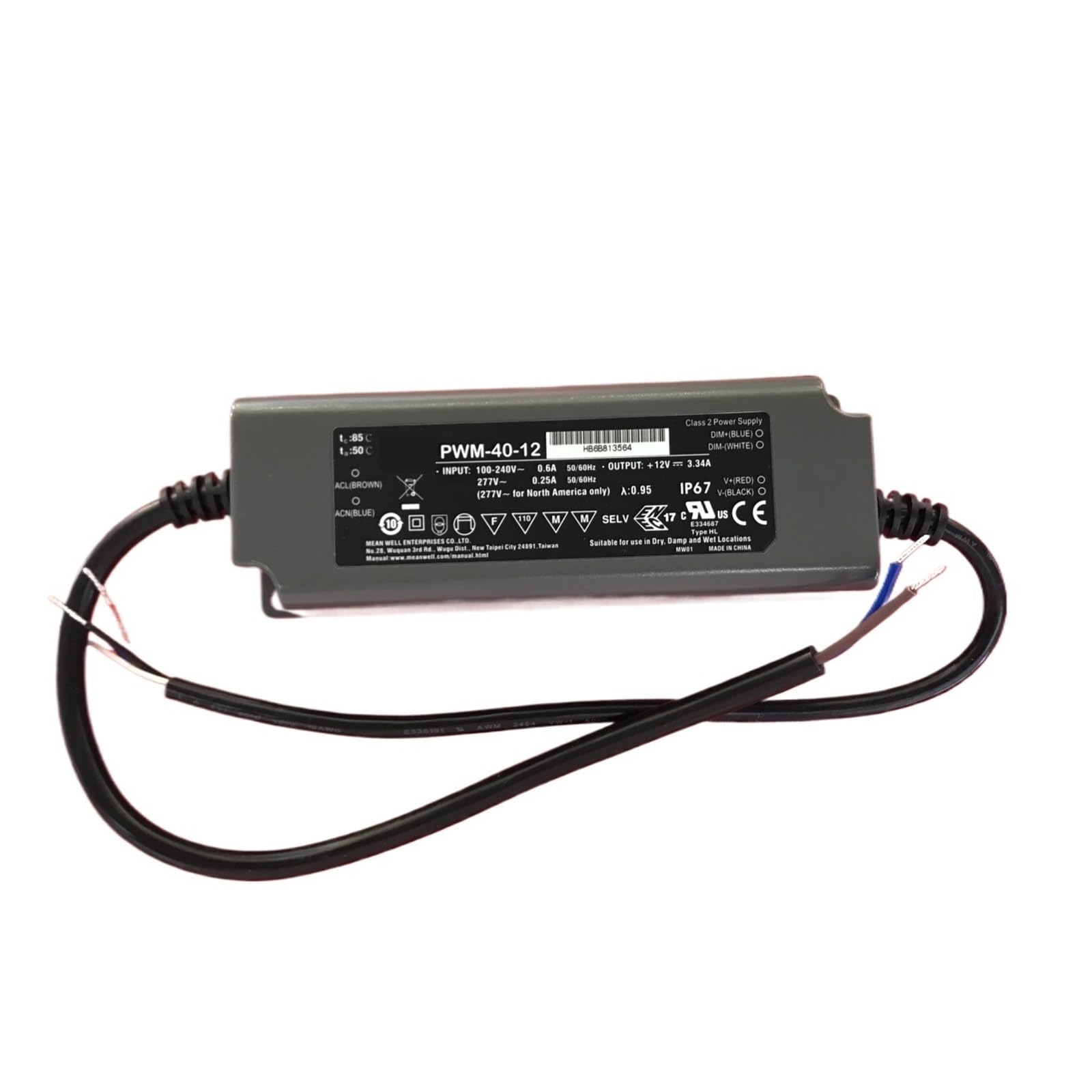Alimentation à découpage PWM-40-36V pour résoudre les baisses de tension