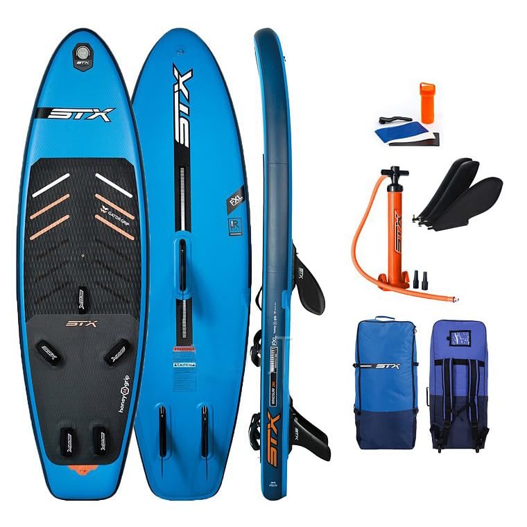 CampSup WindSUP STX 9'2' WS Freeride Tavola da surf gonfiabile con opzione windsurf | 280 x 85 x 15 cm | Tavola da surf per principianti ed esperti con accessori