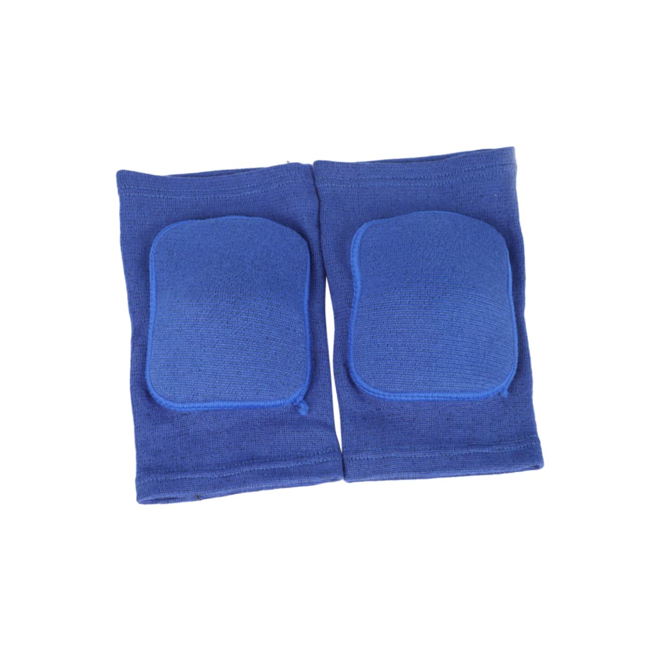 GOOHOCHY 2pcs Blue Sponge Knee Pads for Fitness Training Comfortable Support for Squats Basketball Football Non Slip Design Durable Elastic