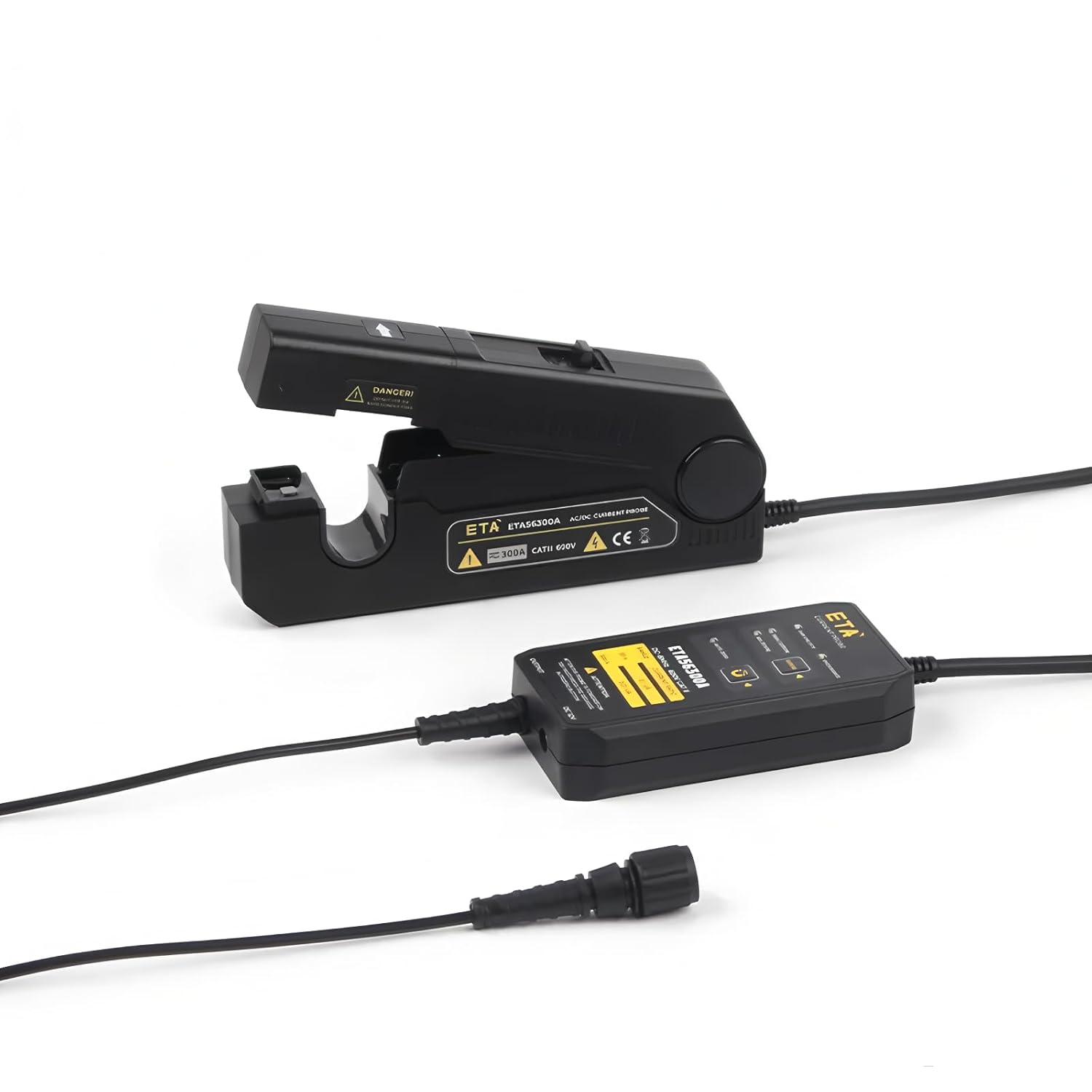 ETA AC/DC Oscilloscope Probe High Bandwidth Oscilloscope Current Probe Universal AC and DC Current Waveform Measurement Sensor ETA56500U(5MHz+500A)